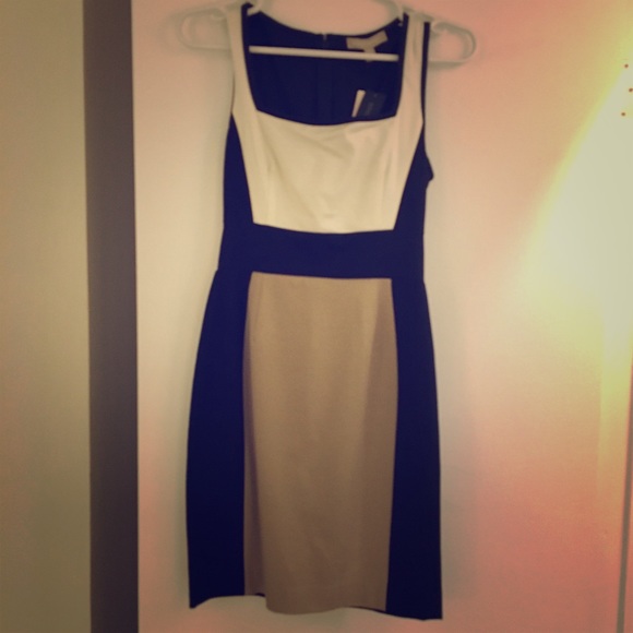 NWT Banana Republic color-block dress 2 - Picture 1 of 3